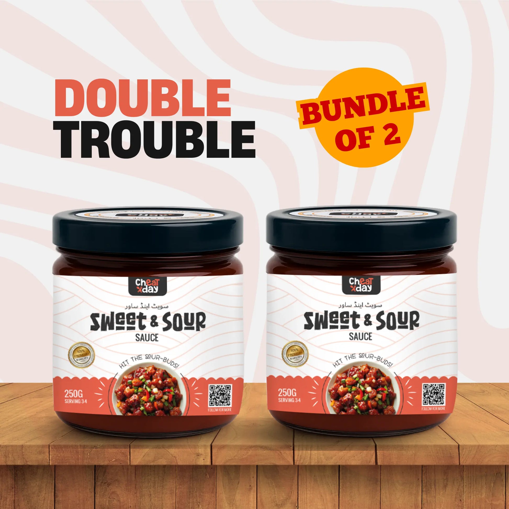 Sweet & Sour - Double Trouble Pack Of 2 Bottles