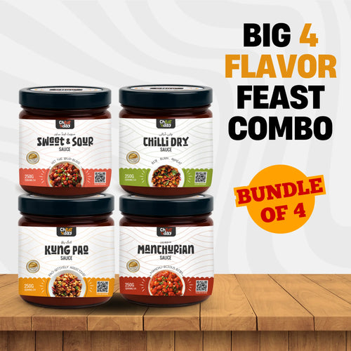 Big 4 Flavour Feast Combo-Pack Of 4 Bottles